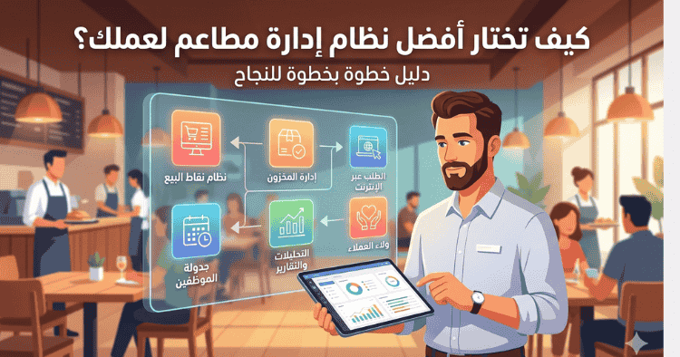 كيف تختار أفضل نظام إدارة مطاعم — 10 معايير حاسمة