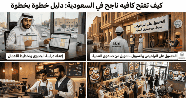 كيف تفتح كافيه ناجح في السعودية في 2026 — دليل شامل
